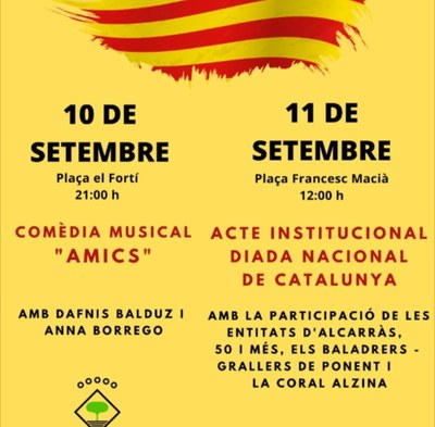 Diada Nacional de Catalunya a Alcarràs