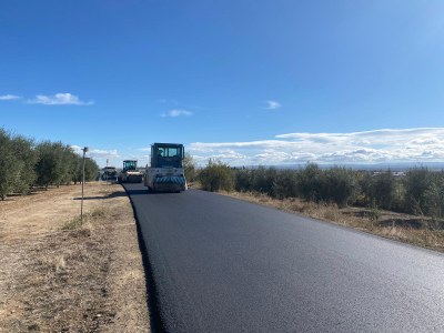 El camí del Coll del Mixó, asfaltat