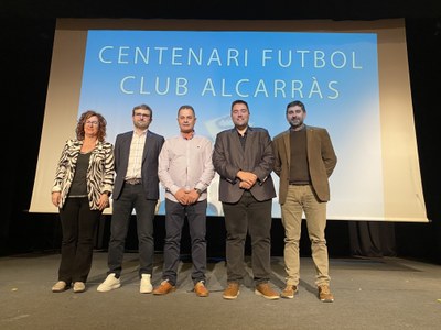 El FC Alcarràs commemora els seus 100 anys d’existència