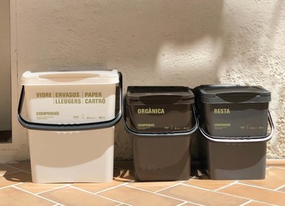 El volum de residus per habitant i any a Alcarràs, inferior a la mitjana nacional en un 40%