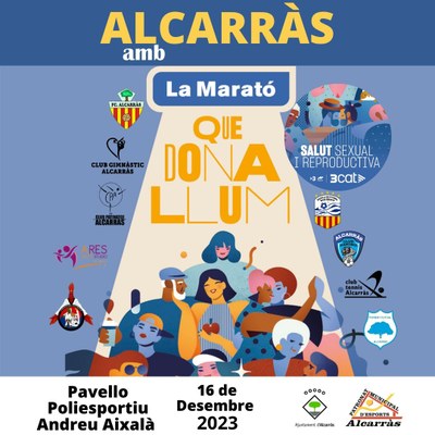 Els clubs esportius d'Alcarràs es bolquen amb La Marató