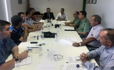 Els delictes a Alcarràs en l'àmbit rural baixen un 22,9% en el darrer any