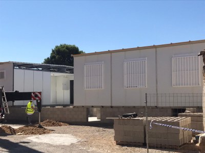 Enllestides les obres de millora de l’Escola Comtes de Torregrossa