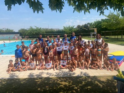 Finalitzen els cursets de natació d'Alcarràs amb un balanç molt positiu