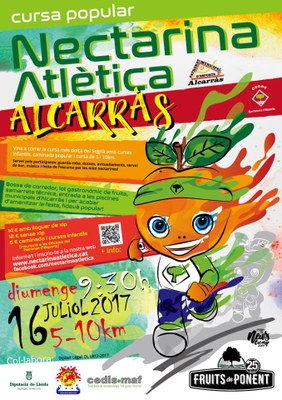 Ja et pots inscriure a la Nectarina Atlètica Fruits de Ponent