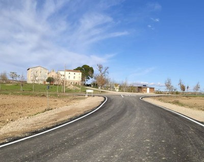 L’ajuntament d’Alcarràs completa la renovació el Camí de Montagut