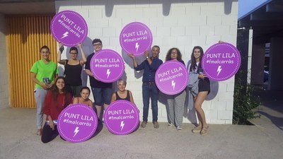 L’Ajuntament d’Alcarràs desplega la campanya de prevenció d’agressions sexistes durant la Festa Major d’Estiu