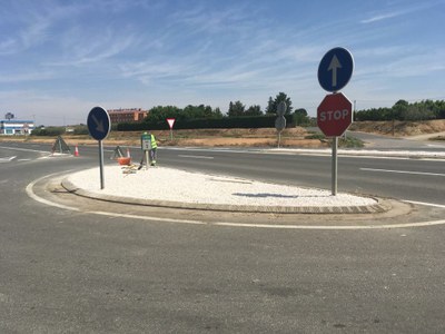 L’Ajuntament d’Alcarràs millora l’accés al municipi des de la carretera de Vallmanya 