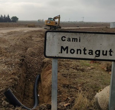  L’ajuntament d’Alcarràs renova el Camí de Montagut