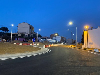 La connexió de l’Avinguda Catalunya i la Carretera de Vallmanya es reobre al trànsit aquest dijous 19 de desembre