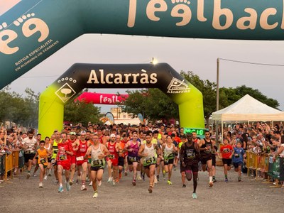 La cursa de la Nectarina Atlètica d’Alcarràs reuneix 615 persones en la seva 11ª edició