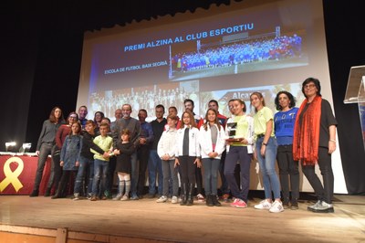 La III Festa de l’Esport d’Alcarràs premia una desena d’atletes i clubs esportius