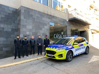 La Policia Local d'Alcarràs estrena vehicle i incorpora dos nous agents