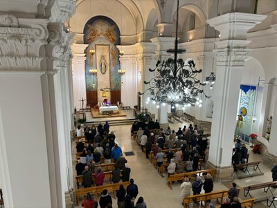 L'Església d'Alcarràs reobre les seves portes després del procés de restauració que l’ha mantingut tancada durant uns mesos