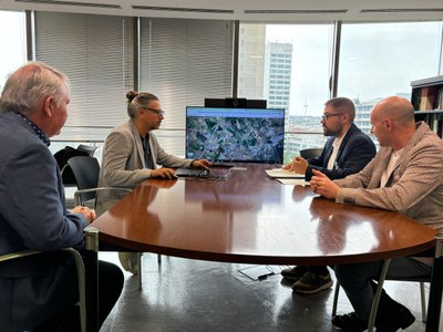Reunió amb el director general d’Infraestructures de Mobilitat per abordar qüestions relacionades amb Alcarràs