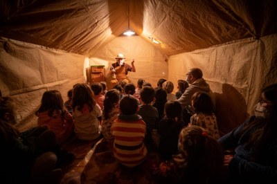 Teatre familiar dissabte a Alcarràs amb la representació de ‘Dins del cau del Tabalet’ del Programa’t Cultura d’Alcarràs 